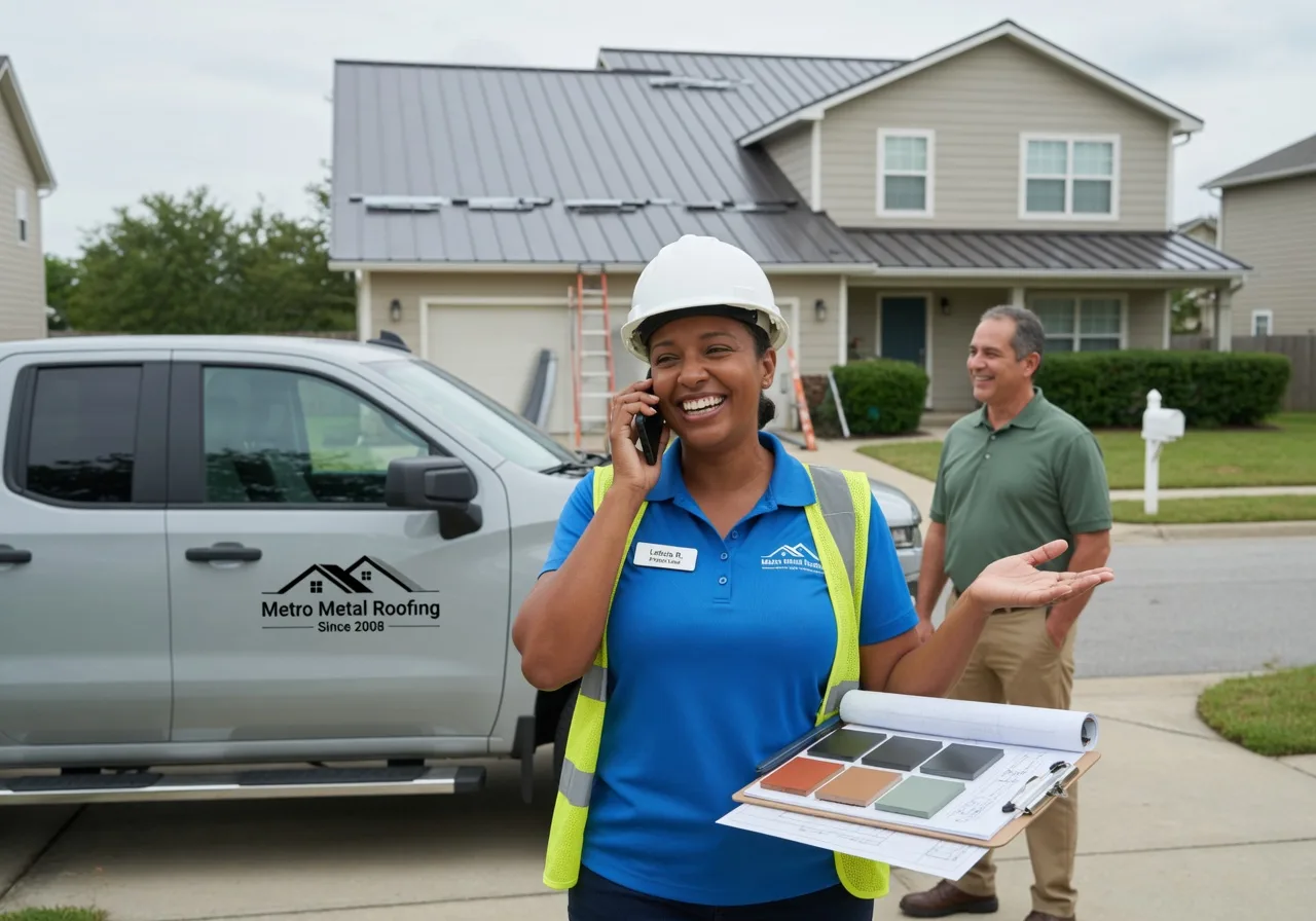 Storm Damage Metal Roof Repair in Woodgate, NY
